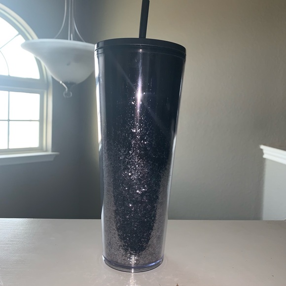 Starbucks Black and Silver Glitter Cup 2019 - Picture 1 of 3